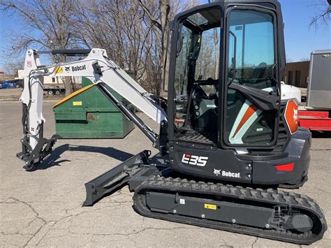 mini excavator with extendahoe|Used Bobcat E35 Backhoes for Sale .